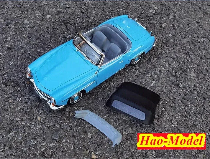 NOREV 1/18 For Benz 190SL 1957 Model Car Diecast Metal Ornaments Toys Boys Birthday Gifts Hobby Display Collection Blue