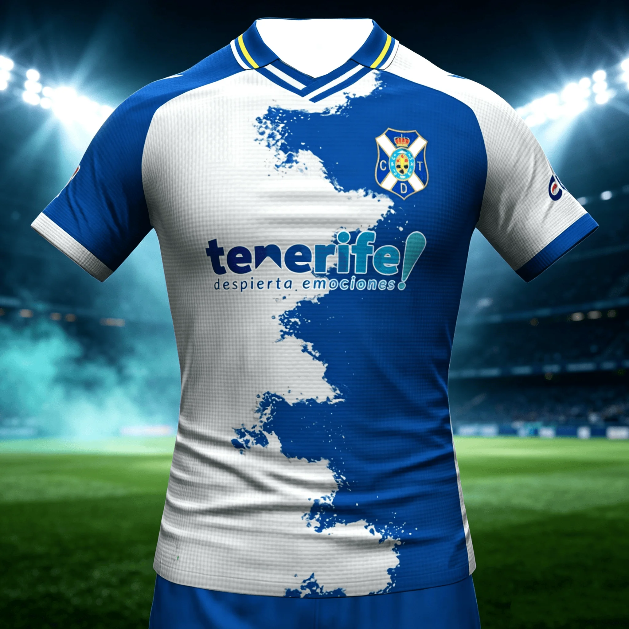 Teneriffa Fußballtrikot 26-27 Enric Gallego Sporttrikot 18 Trikot 2026 Sommer Herren Sporttrikot Atmungsaktiv Schnelltrocknend Y2K-Stil – Detail 3