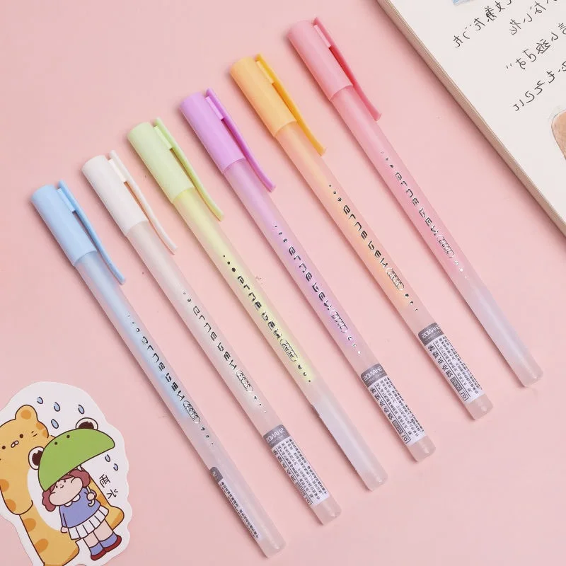 طالب الملونة السائل الغراء القلم فتاة صبي DIY بها بنفسك ورقة الحرف حساب اليد ملصقا اليدوية مسمار هلام سريع الجافة لاصق أداة