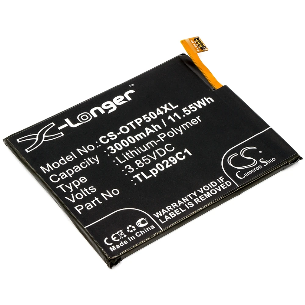 

Li-Polymer Mobile, SmartPhone Battery for Lively, 3.85V, 3000mAh , Compatible Models: 5049S, 5049W, 5049Z, A30, A30 5049Z