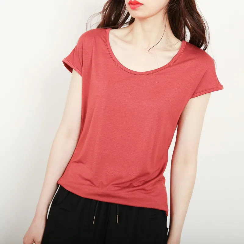 モディ モダル スウェル ラウンド ネ ティルト レディース サマー ニュー スレ ベース イルト スリム フィット トップ トレンディ 韓国バージョン ベース ティー