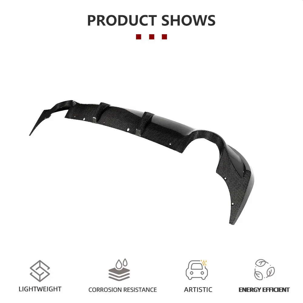 Carbon Fiber Rear Bumper Diffuser For Infiniti G37 2 Door 2009-2013 US Version Only Rear Diffuser