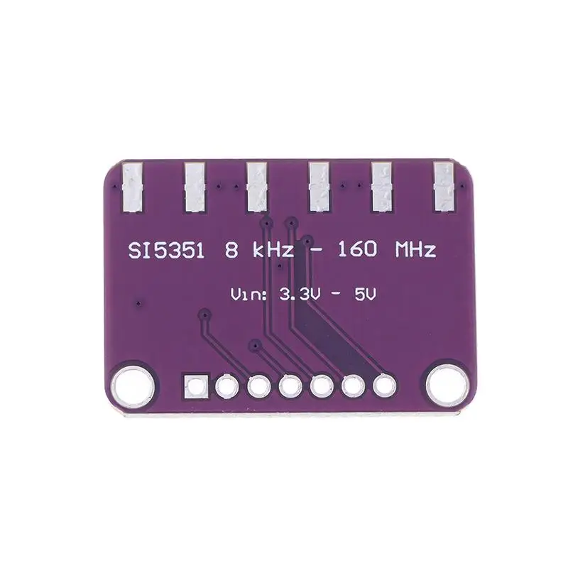 High Speed Breakout Board Module 3-5V DC Si5351A Clock Generator for Signal Generation 8KHz to 160MHz