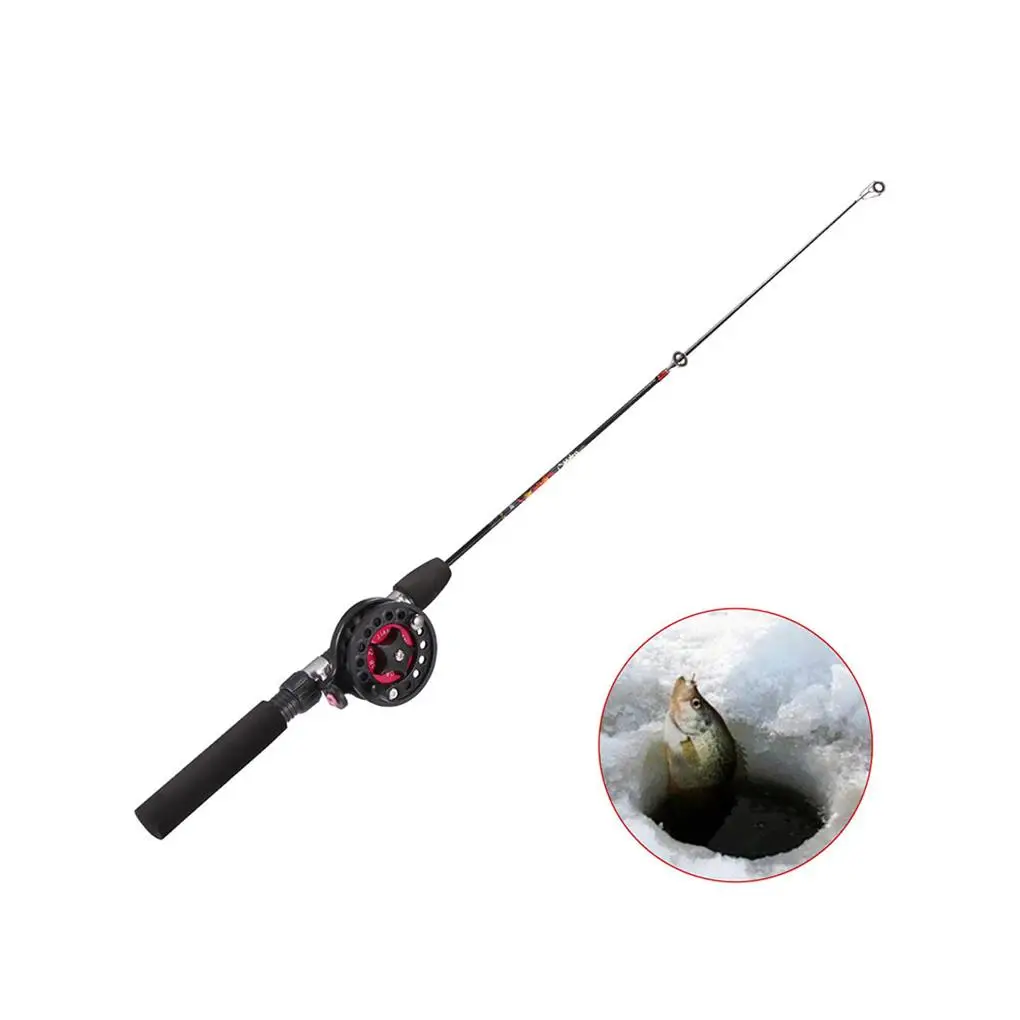 Professional Practical Fishing Rods Retractable Ice Fishing Rods Waterproof Fishing Reels Tackle Reel Portable Fish Tool Outdoor