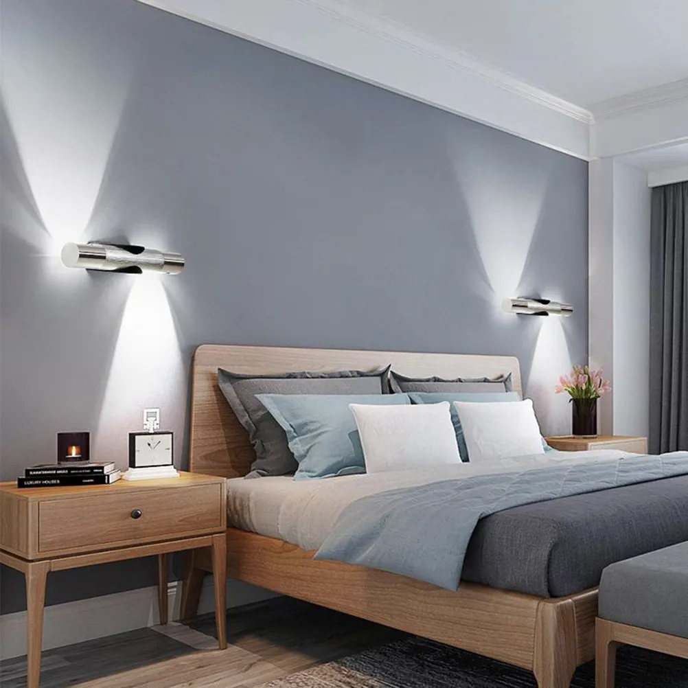 

Креативный настенный светильник с поворотом на 360 градусов для спальни, кабинета, гостиной, прихожей, зоны макияжа, современный, белый