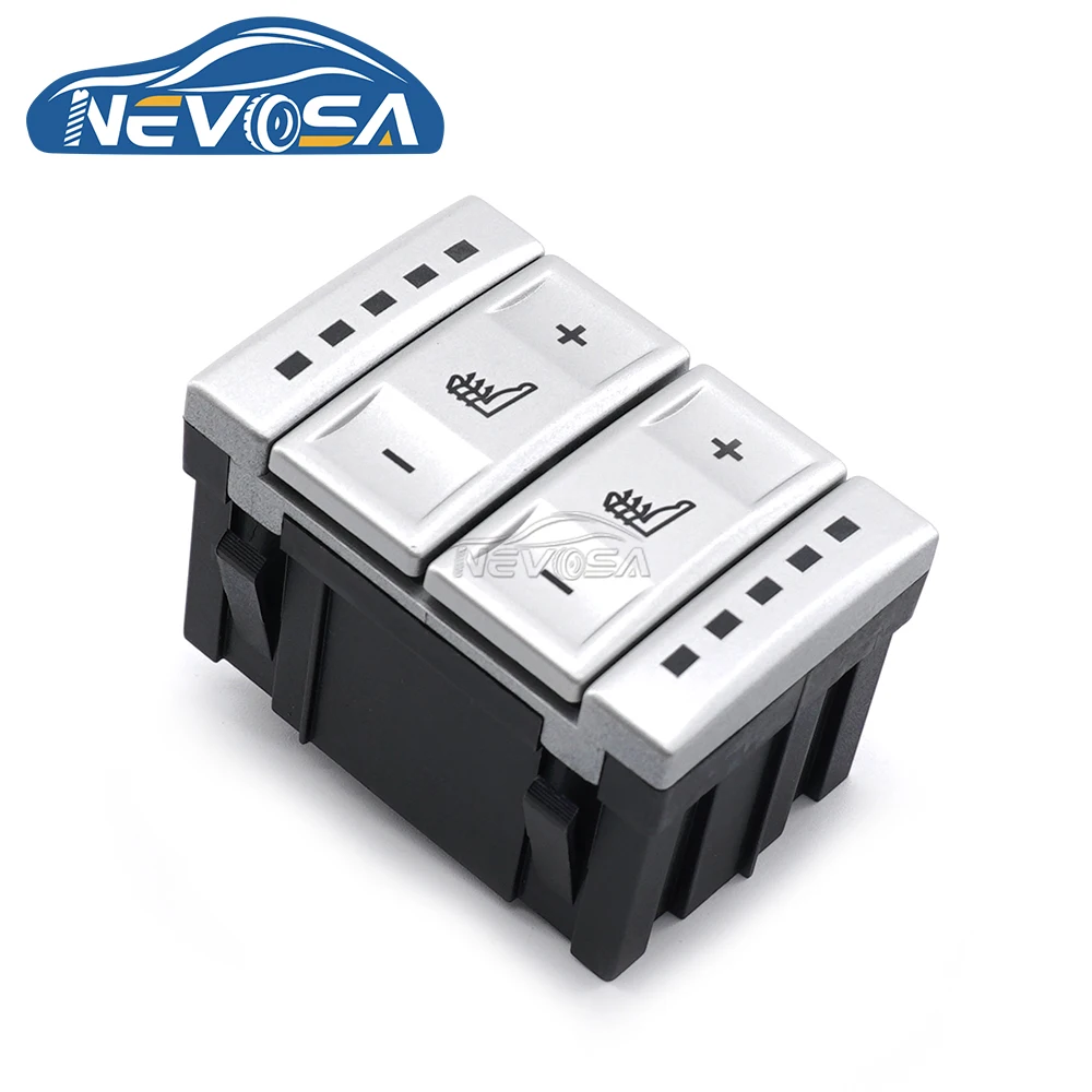 NEVOSA 6M2T19K314AC For Ford Mondeo S-MAX 2006 2007 2008 09 2015 Electric Seat Heated Switch Heating Button 1556673 BS7T19K314AB