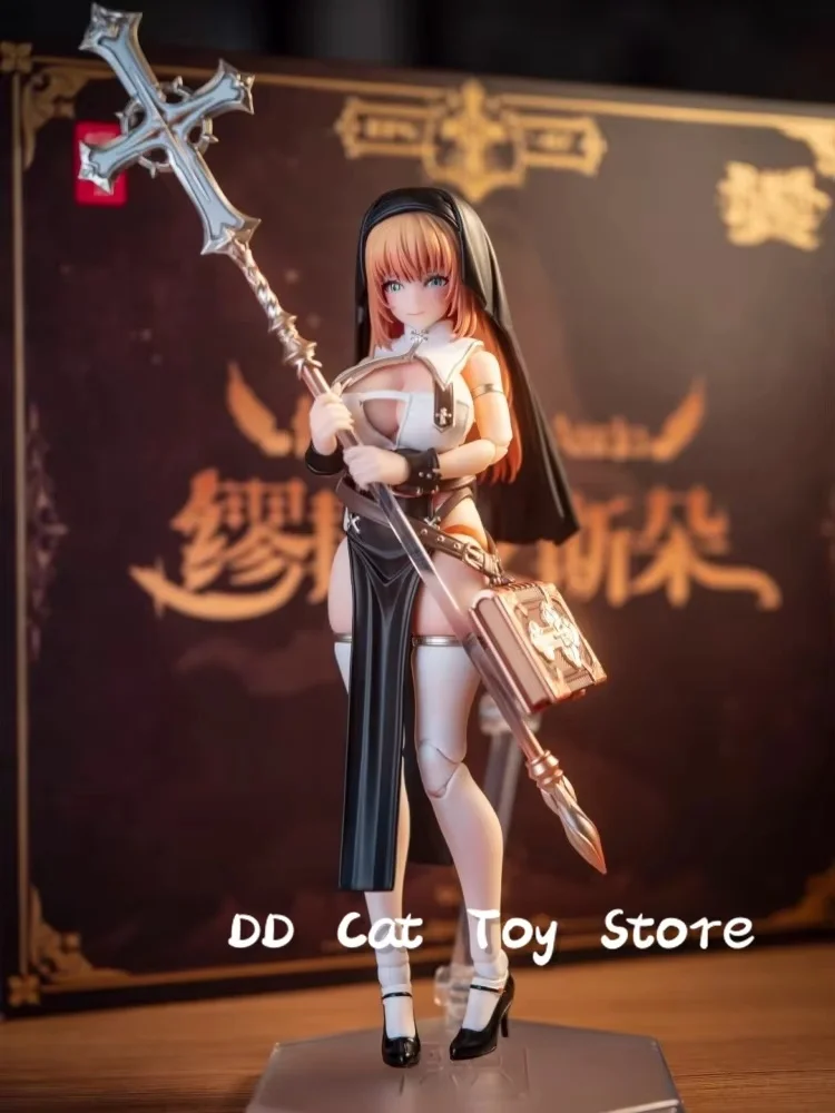 

In Stock Snail Shell Rpg-02 Scale Figure 1/12 Muse Asdo Cute Nun Mobile Suit Girl Full Set 6inch Women Soldier Model Doll Gift