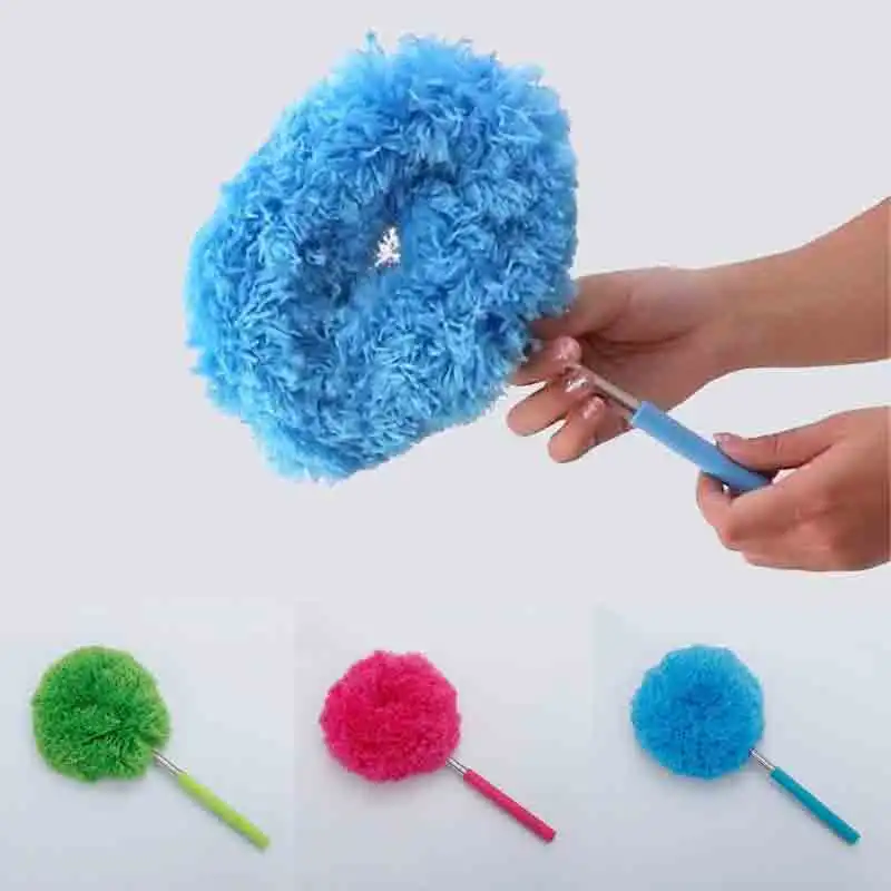 Microfiber Duster Brush Extendable Hand Dust Removal Cleaner Anti Dusting Brush Home Air-condition Feather Car Furnitur Cleaning