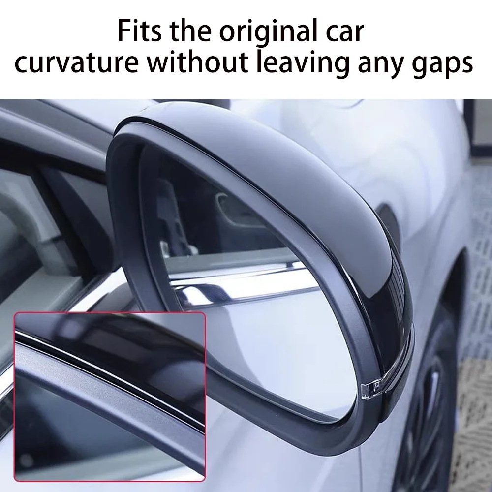 For Leapmotor B10 2025~2026 Car Rearview Mirror Anti-Collision Strip Protective Cover Anti-scratch Modification Accessories