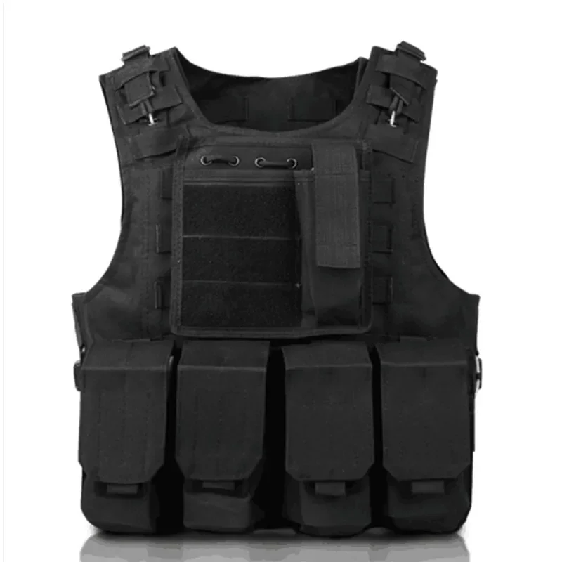 Multi-function Tactical Molle Vest Outdoor Camping Hiking Equipment Amphibious Combat Military Training Hunting Waistcoat