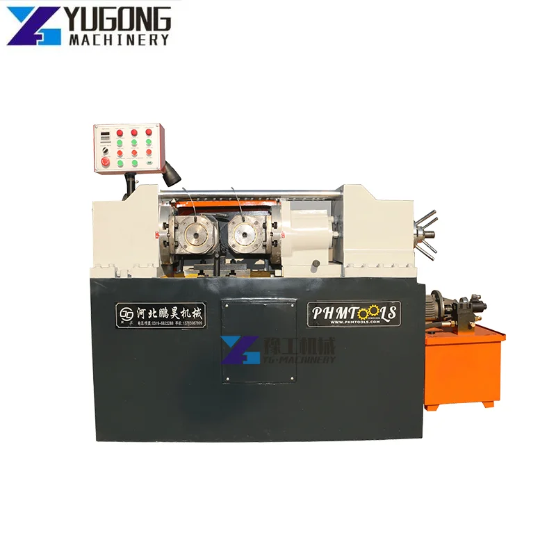 Automatic Hydraulic Steel Bar Thread Rolling Machine Hot Sale Hydraulic Thread Rolling Machine for Steel Bar