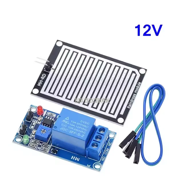 Snow Raindrops Detection Sensor Module Rain Weather Module Humidity For Arduino Relay Control Module Rain water sensor module