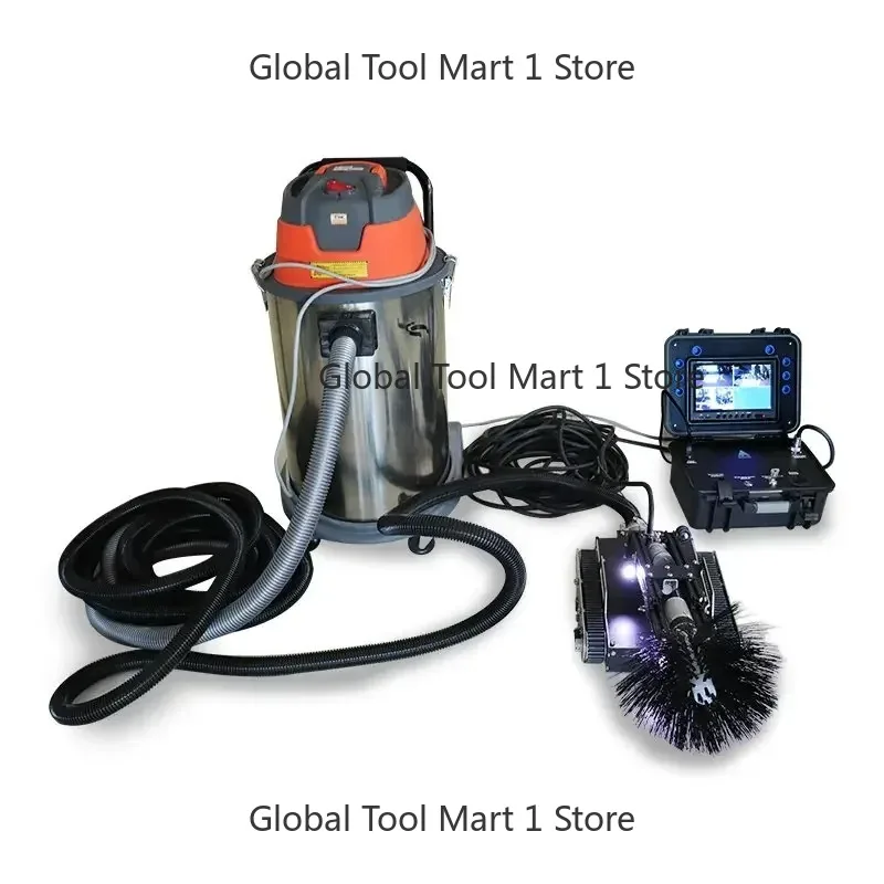 pcs-350III air duct cleaning   with Optional UV Light and rotation brush head