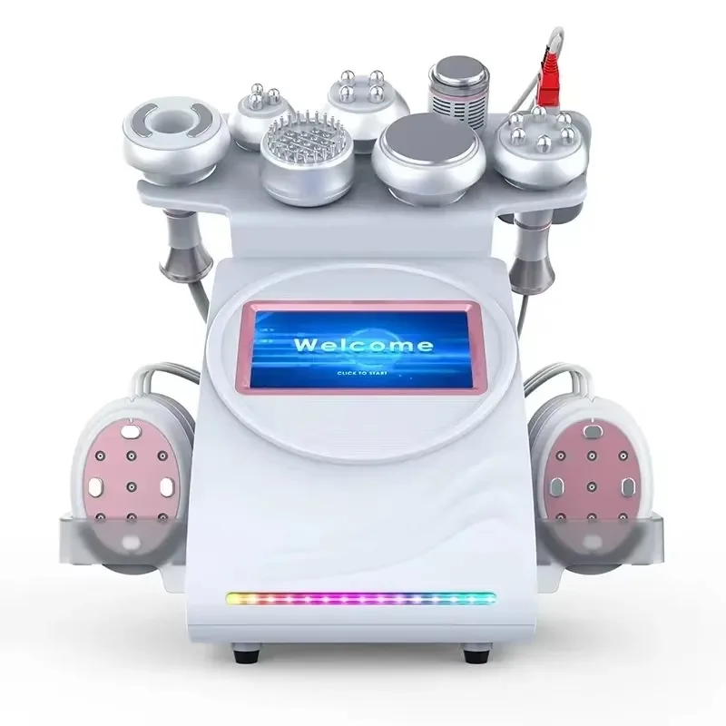2026.9.21 9-in-1  Cavitation Machine 40K Vacuum Slimming Weight Loss Body Care Equipment With LED Face PDT Cold Hammer