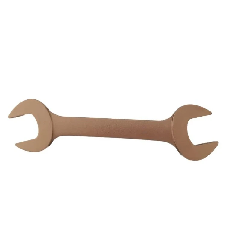 Industrial-grade High Quality Non Sparking Beryllium Copper Metric Double Open End Wrench 27*32mm Explosion Proof