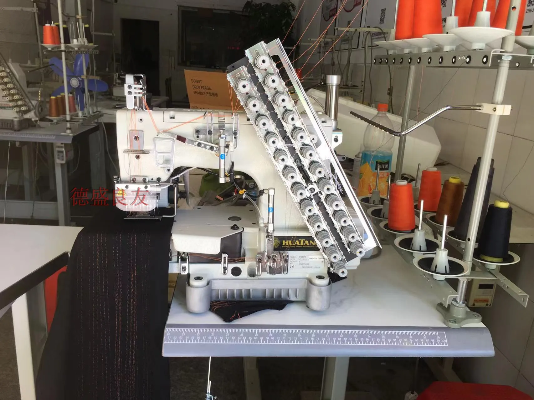 Siruba Vc008 Xialan машина меняется на автоматическое устройство для обрезки резьбы, скорость, электронное управление из искусственной кожи с ножом Xinpu для дома