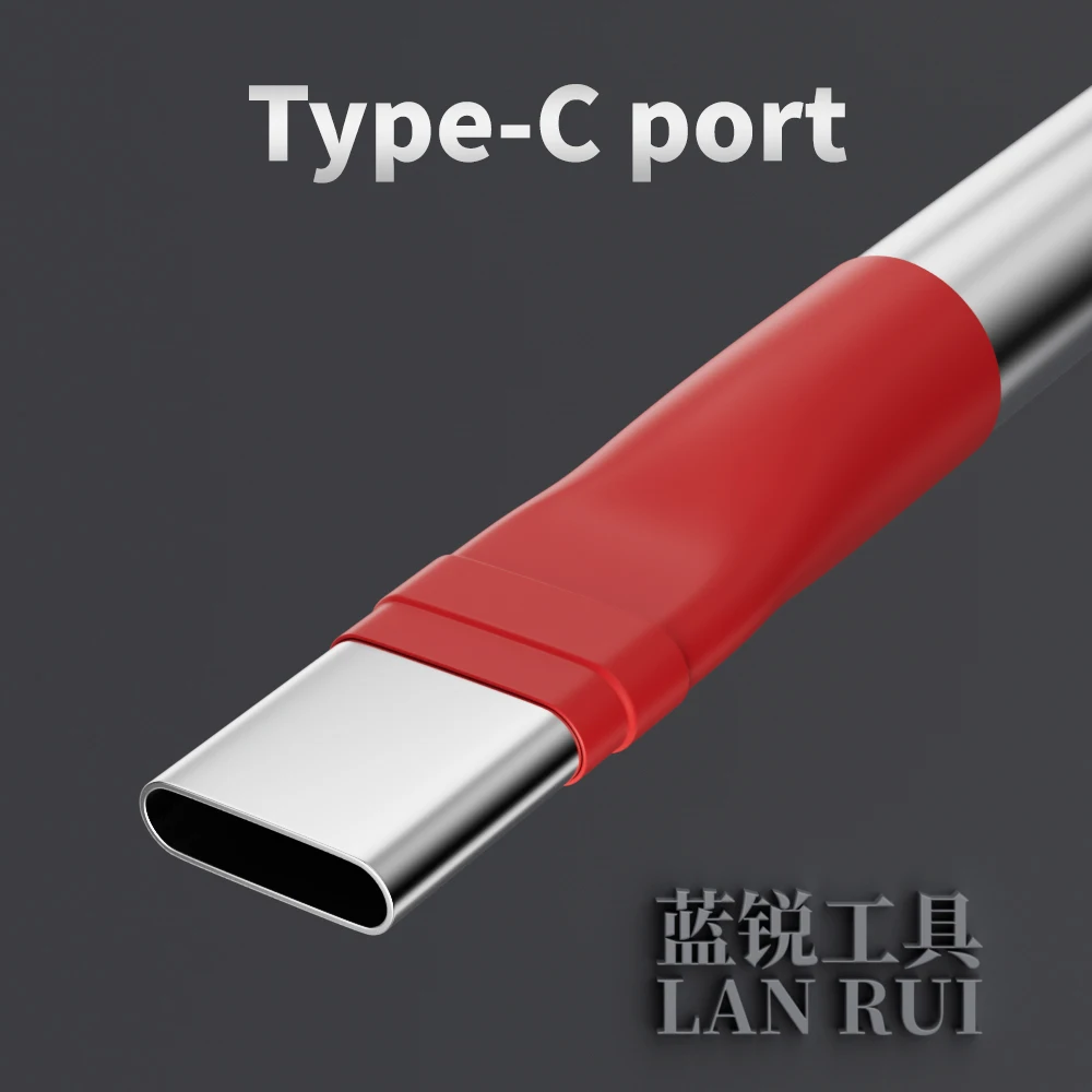 Lanrui A98 Type-C Tail Plug Anti Melting Protective Cover Prevent Damage Anti-Melting, Safe Disassembly No Deformation Tools