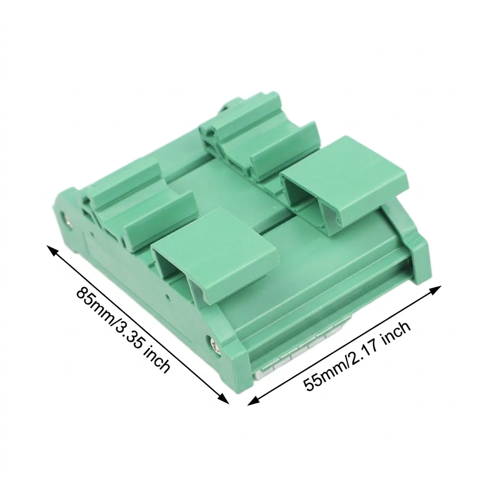 DB9 MG6 Terminal Block with Interface Module and DIN Rail Mount for Secure and Efficient Wire Management in Electronics