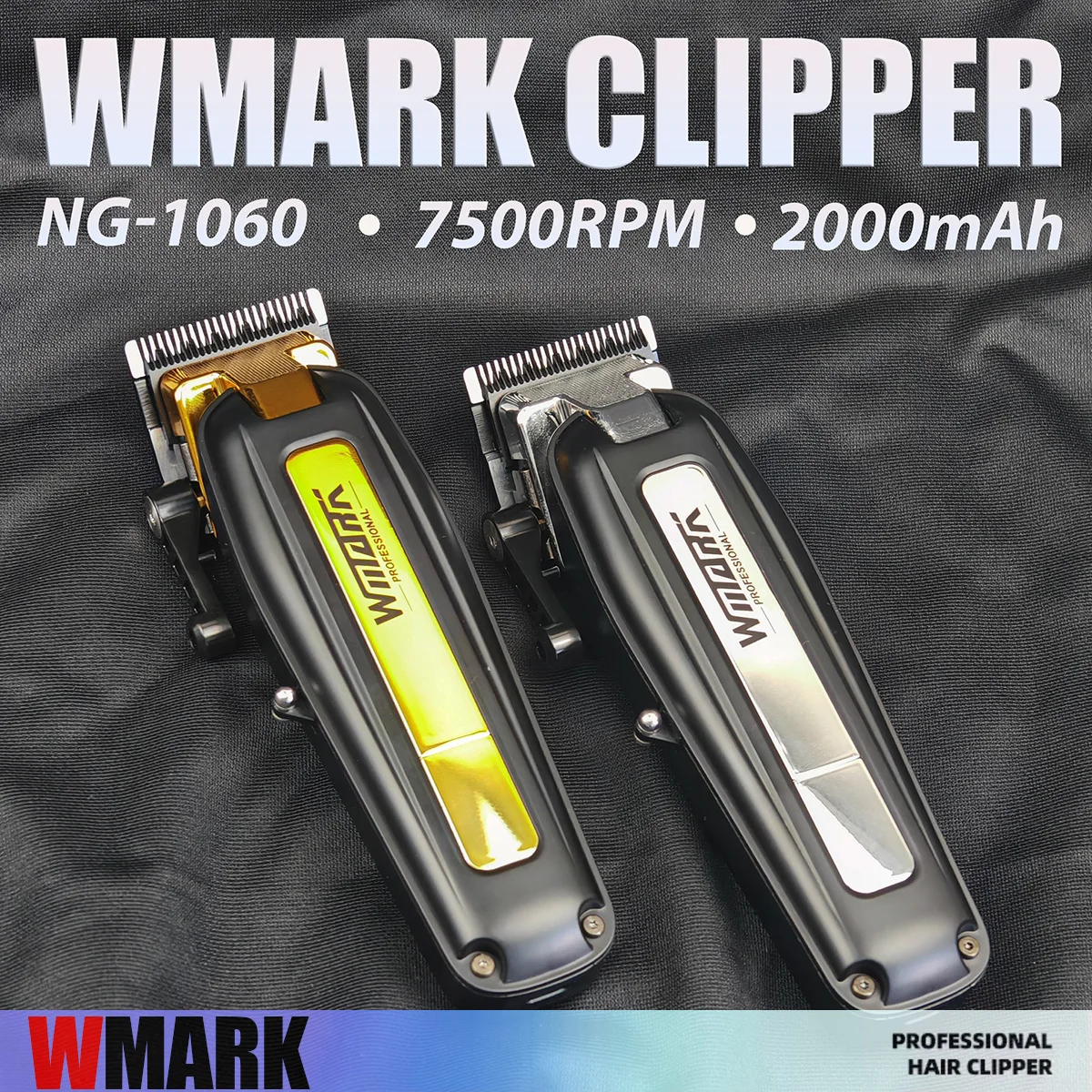 

Машинка для стрижки волос WMARK NG-1060, профессиональная машинка для стрижки волос, 7500 об/мин, 2000 мАч