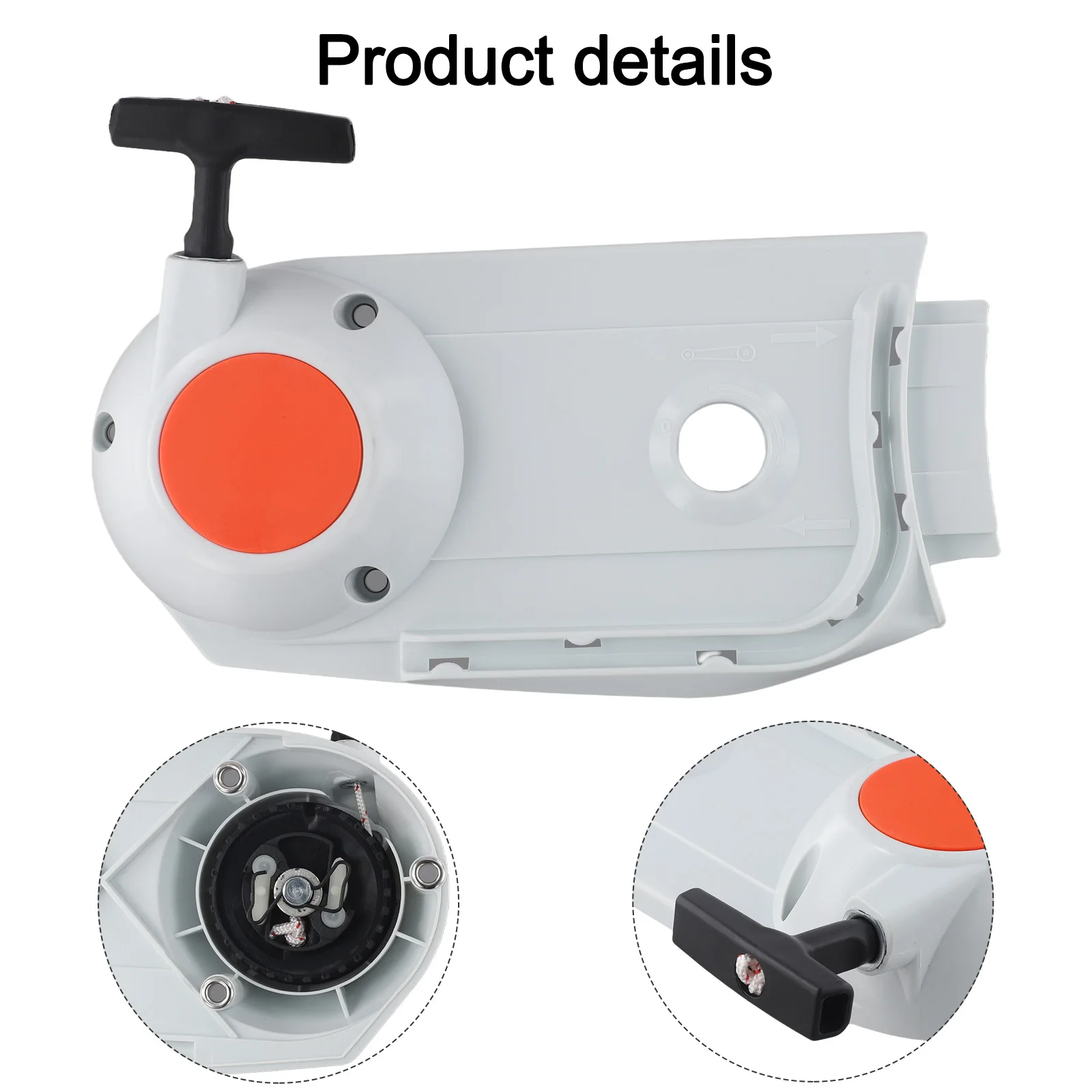 

For Cut Off Saw For TS800 OEM Recoil Starter Cut Off Saw Starter Saw Maintenance As Shown Replacement Part For Cut Off Saw Fuse
