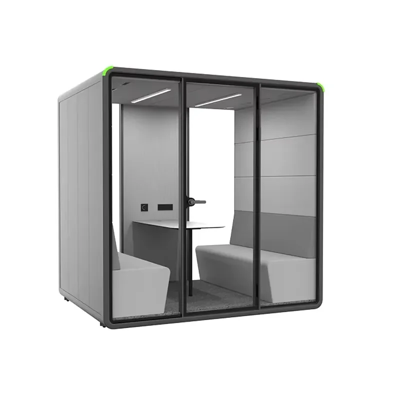 High Quality Private Soundproof Kiosk Recording Acoustics Sound Insulation Pod Office Silent Cabin Privacy Space