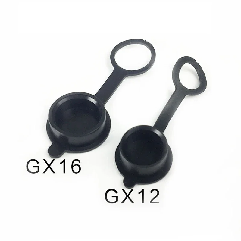 20PCS Aviation Plug Socket GX12 GX16 Dust Cap Anti Leakage Protection Sleeve Waterproof Rubber Male Connector Cover