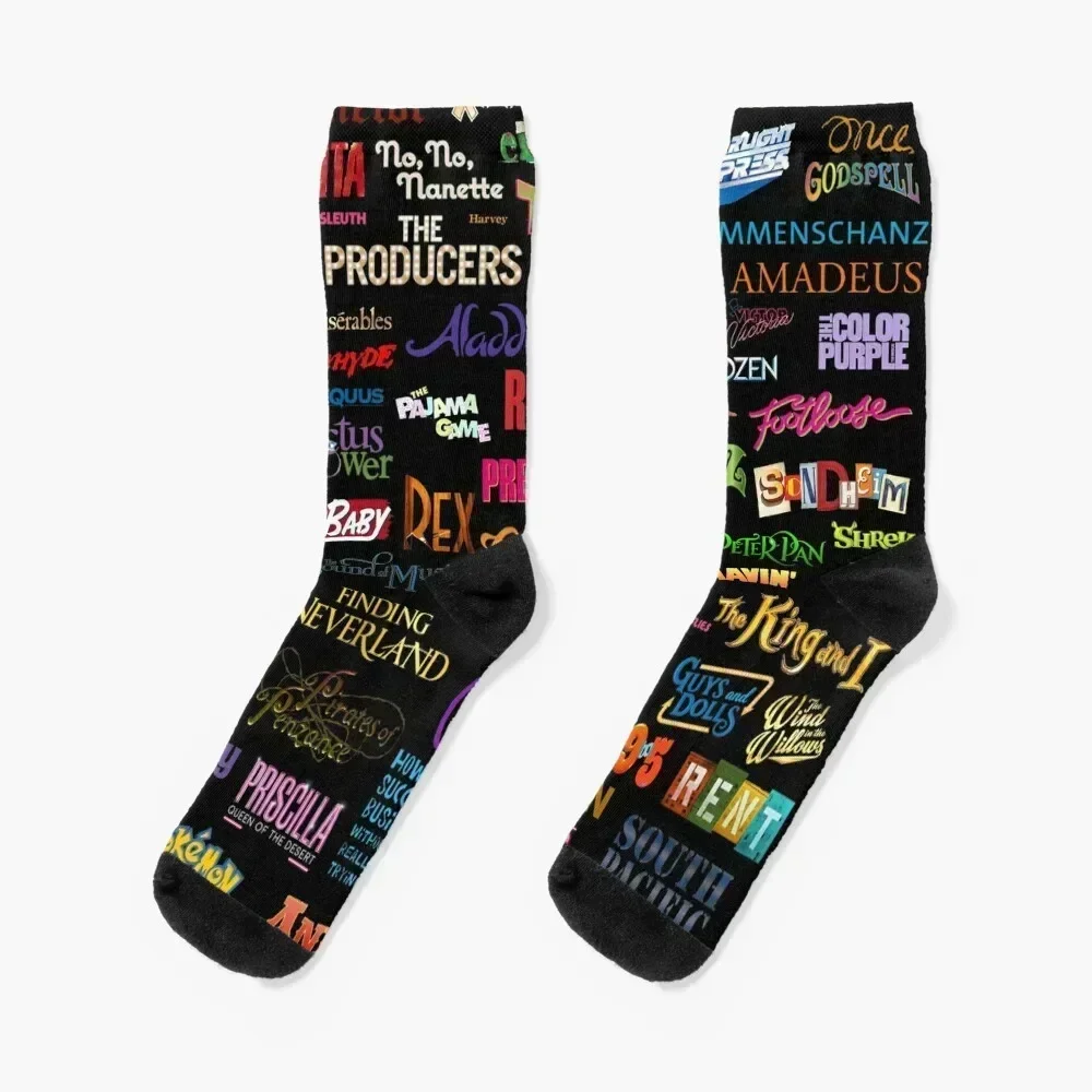 

Broadway Musicals Socks Soccer cute Stockings man Socks Men's Women's aesthetic hiking christmas gifts Socks Men's Women's