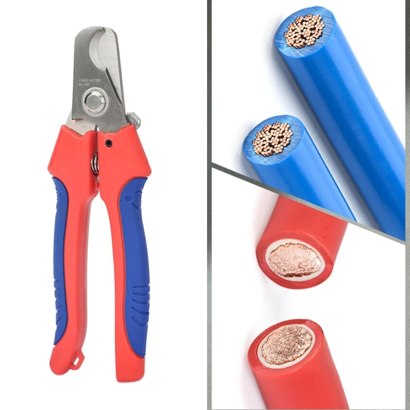 WX-206 Photovoltaic Cable Cutter Single Cable Solar Wire Cutting Pliers F1CD