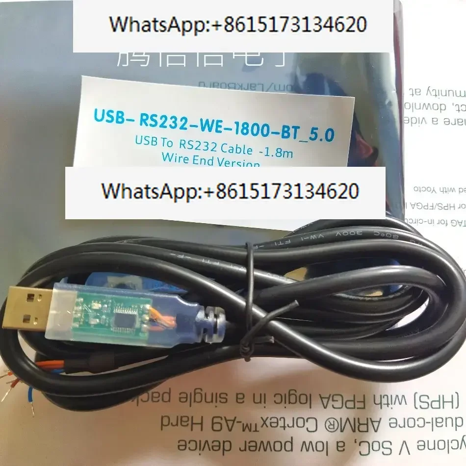 

USB-RS232-WE-1800-BT_ Кабель для передачи данных 5.0 Встроенный конвертер 5 В WireEnd