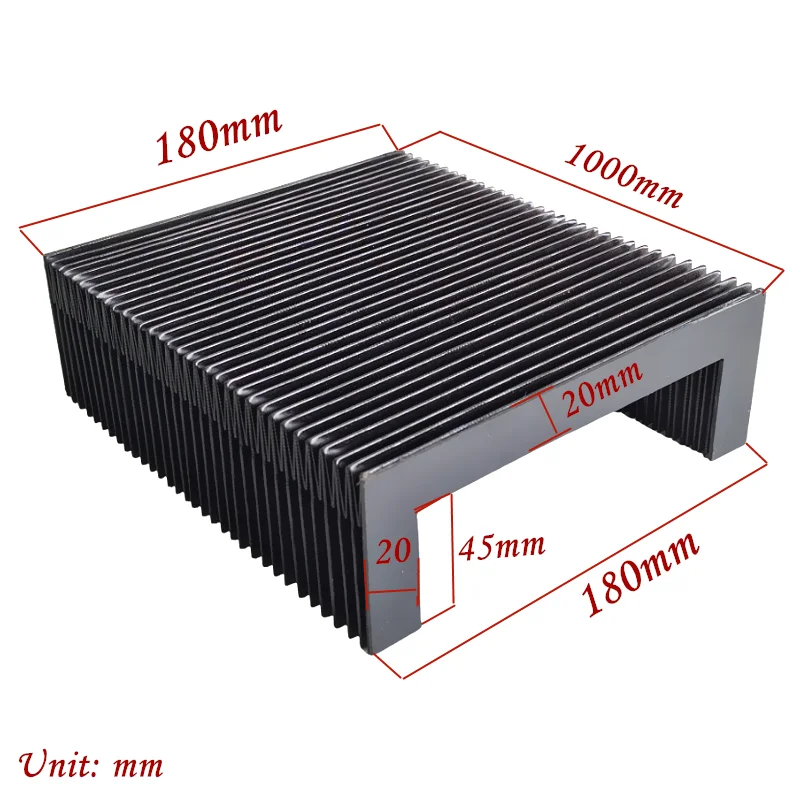 L Type Max Length 1000mm 1300mm Customized Dust Cover Dust Cloth Dust-proof for CNC Engraving Machine Can Be Customized