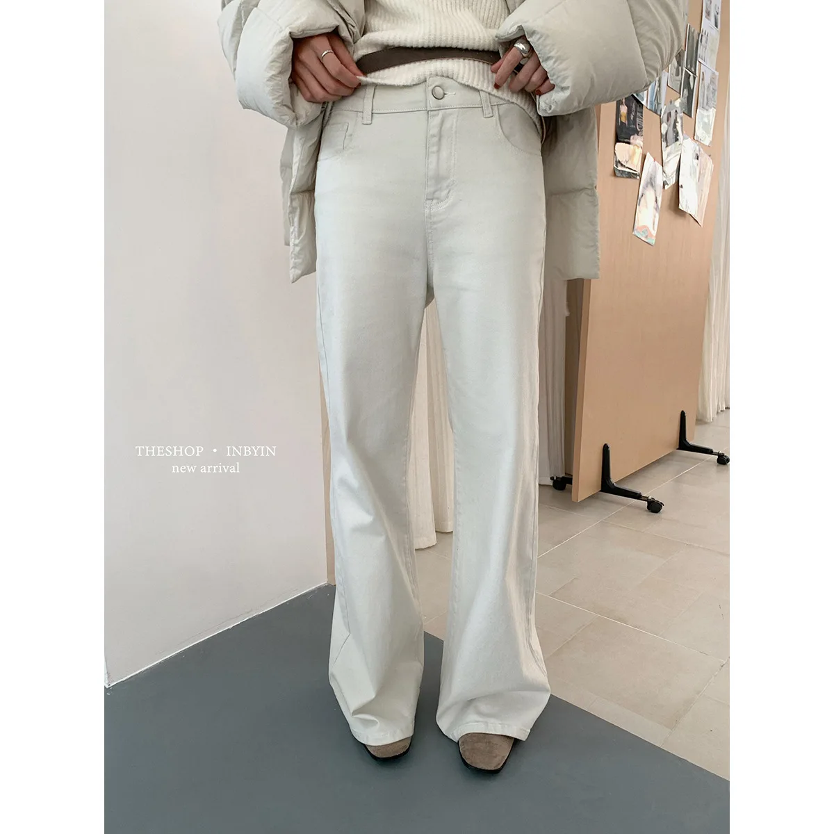 Расклешенные джинсы для похудения