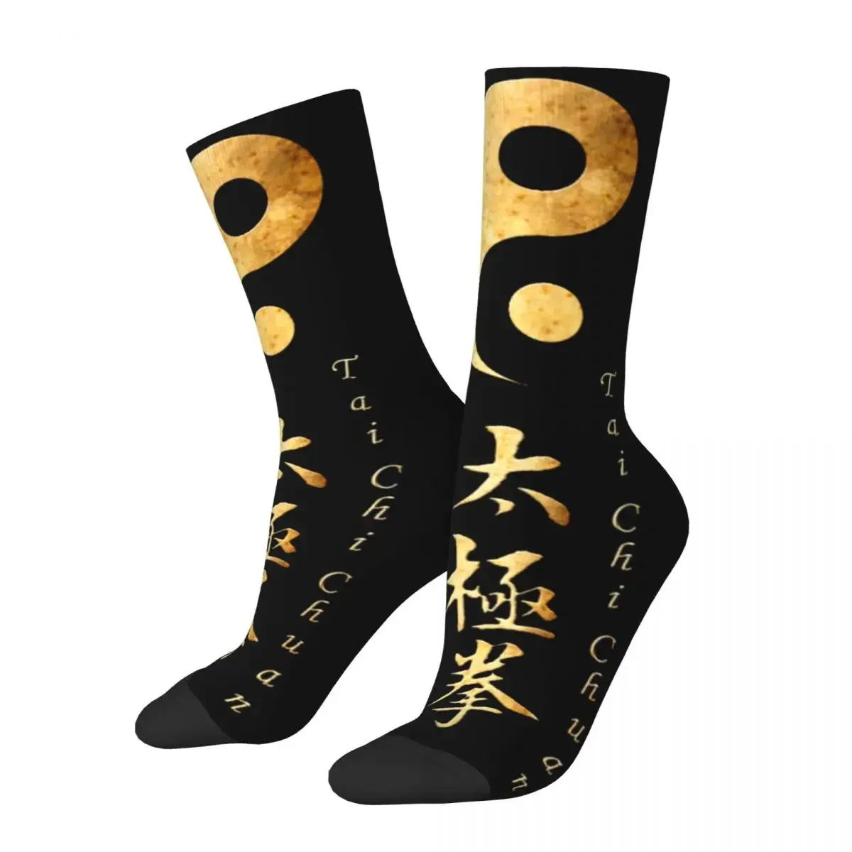 

Fashion Men's Socks Tai Chi Accessories Warm Kungfu Martial Arts High Quality Socks All Season Best Gifts