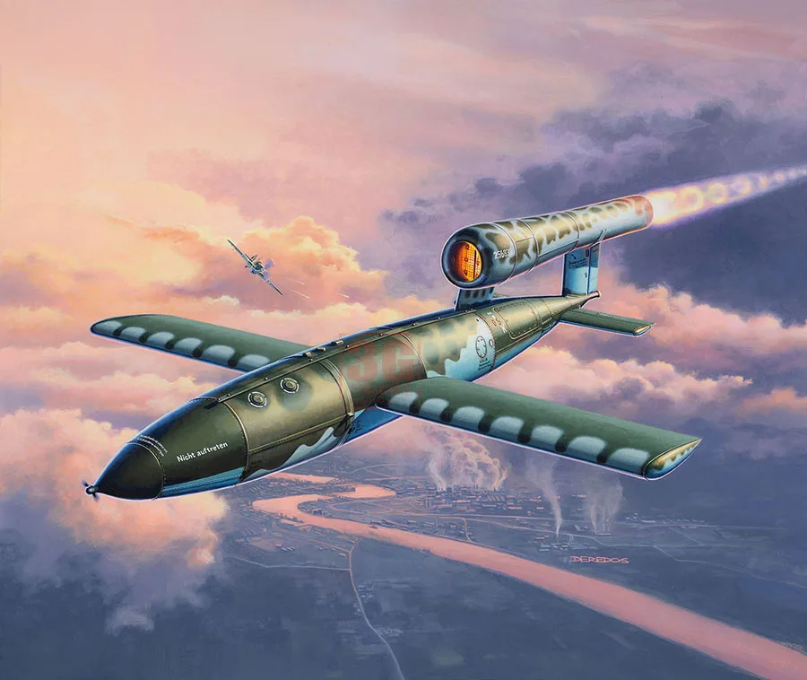 Комплект масштабной модели самолета Revell 03861 Fieseler Fi103 A/B (V-1) 1/32