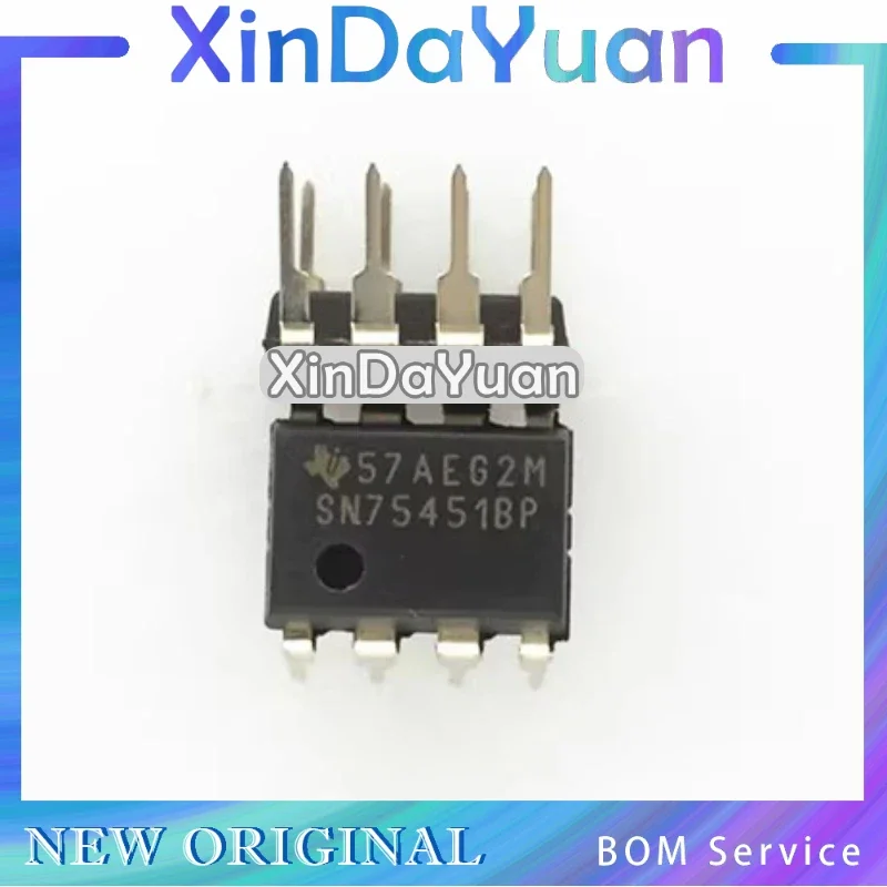 10 pcs SN75451BP SN75452BP SN75452 DIP8  Dual Circuit Driver