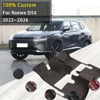 Car Floor Mats For Roewe D5X MG HS MK2 2022 2023 2024 2025 2026 Leather Mat Rugs Carpet Full Set Auto Interior Parts Accessories
