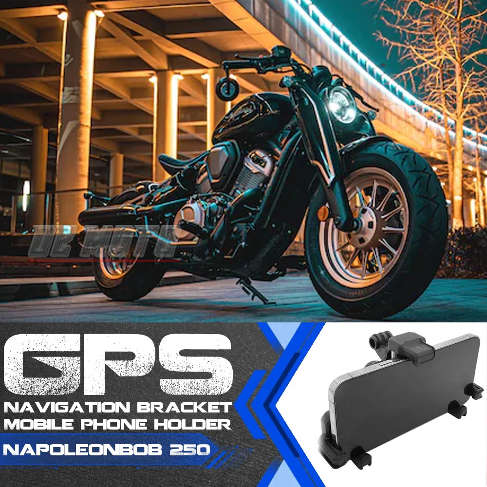 

Motorcycle Modification Accessories FOR benda Napoleonbob 500 Navigation bracket Napoleonbob 500 GPS Phone Holder