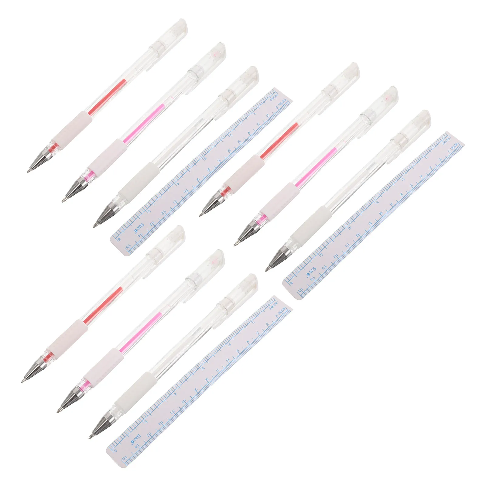 9Pcs Precision Eyebrow Pen Set Tattoo Stencil Marker Waterproof Microblading Position Mapping Tools Vibrant Color Contouring