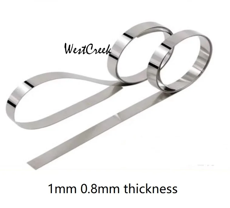 WESTCREEK 0.8mm thickness 304 stainless steel tape Stainless steel packing belt SUS 304 ribbon ss304 strip stainless  steel band