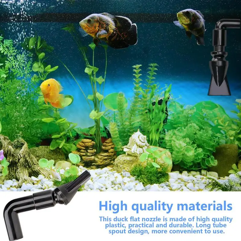 Adjustable Universal Sprinkler Aquarium Fish Tank Air Pump Duckbill Water Outlet Nozzle Garden Water Tube Control Valve Fittings