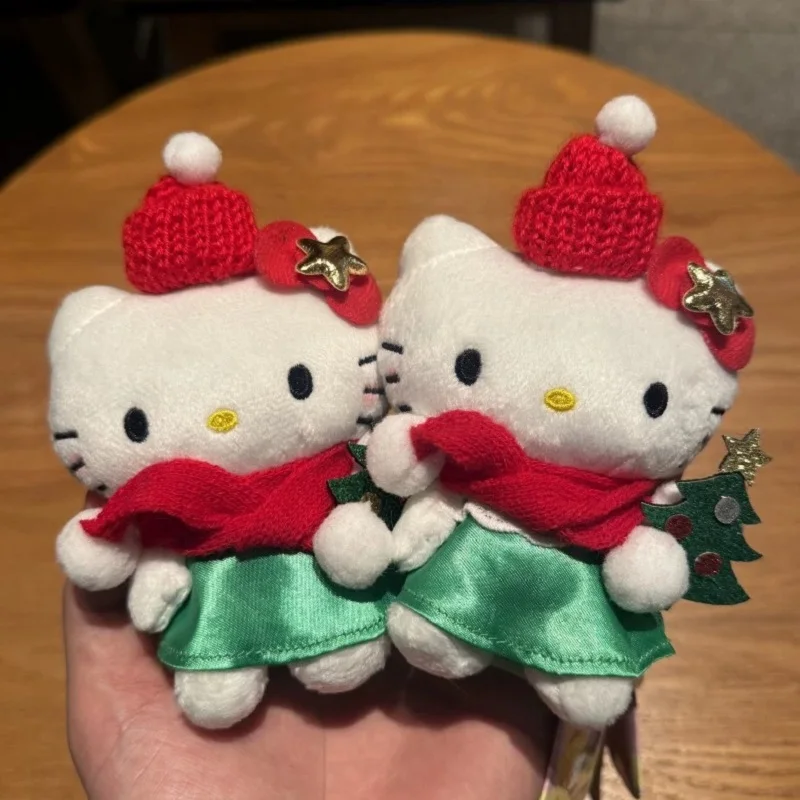 2026 Kawaii مرحبا كيتي الطرفية قلادة دمية لطيف نظارات الموضة Kt القط المفاتيح ظهره اكسسوارات هدايا عيد الميلاد