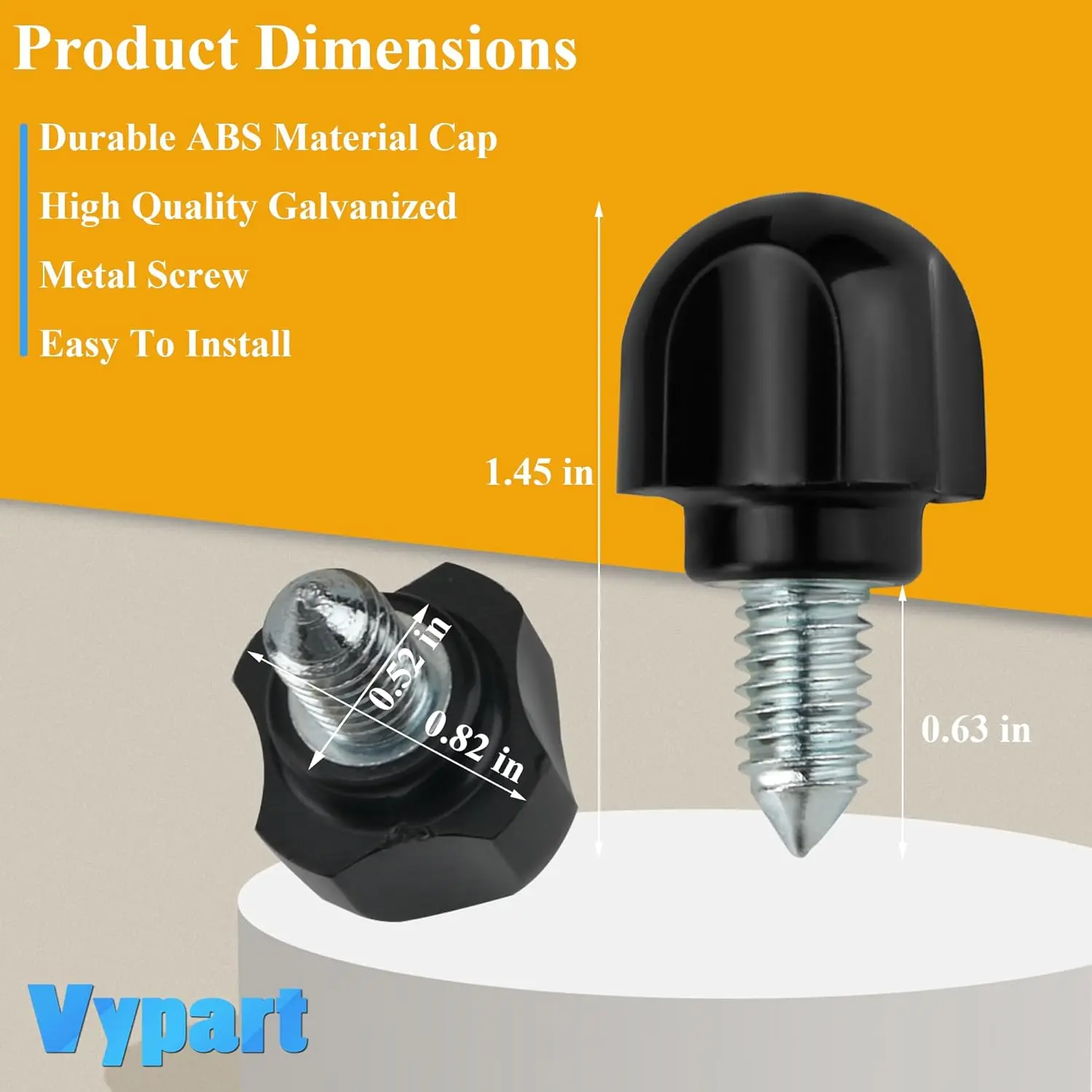 Fit for KitchenAid Whirlpool Mixers - Black Mixer Screw Knob Parts