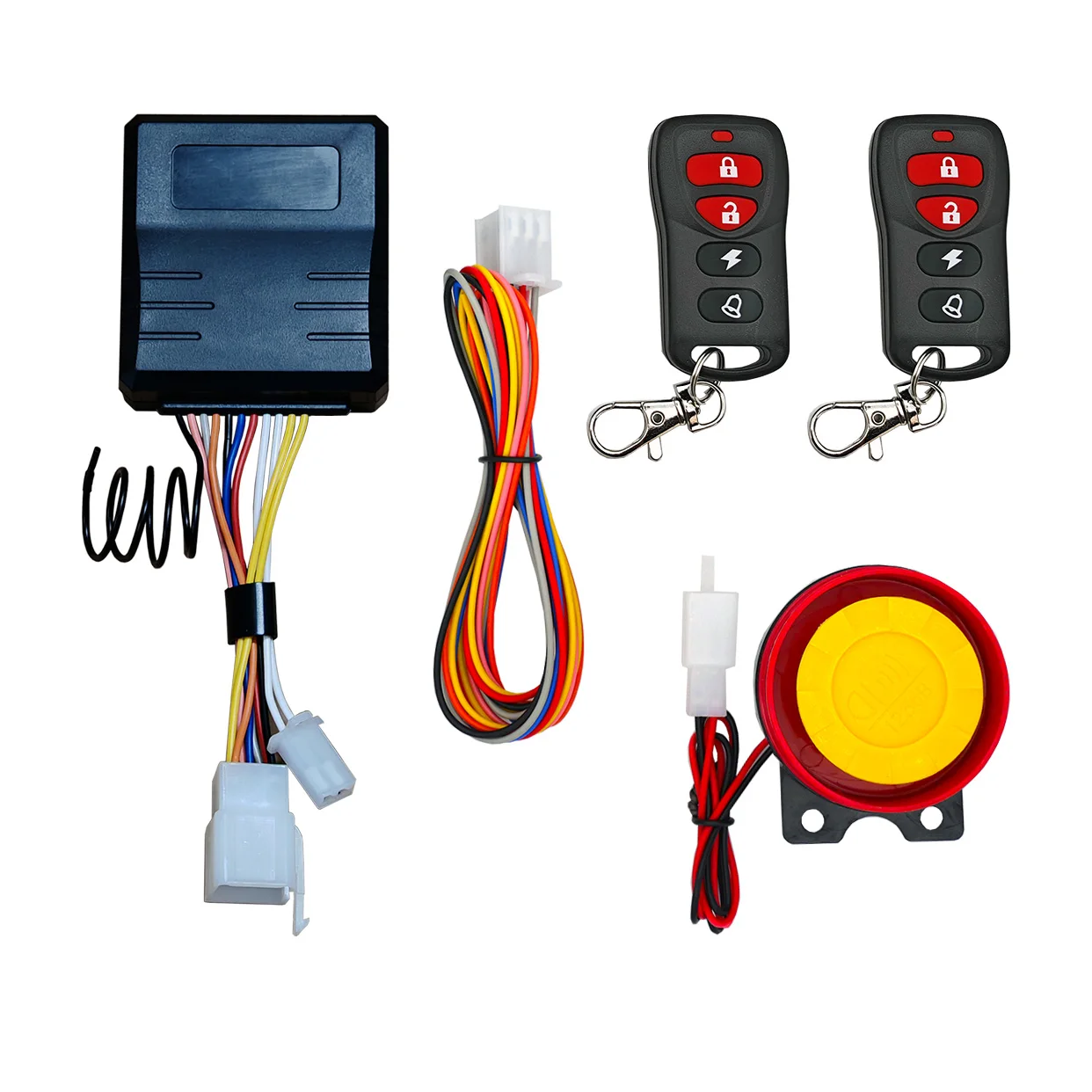 

Противоугонная сигнализация для мотоцикла Bluetooth, управление через приложение с регулируемым пуском и поворотом, чувствительностью, бесшумная автомобильная охота