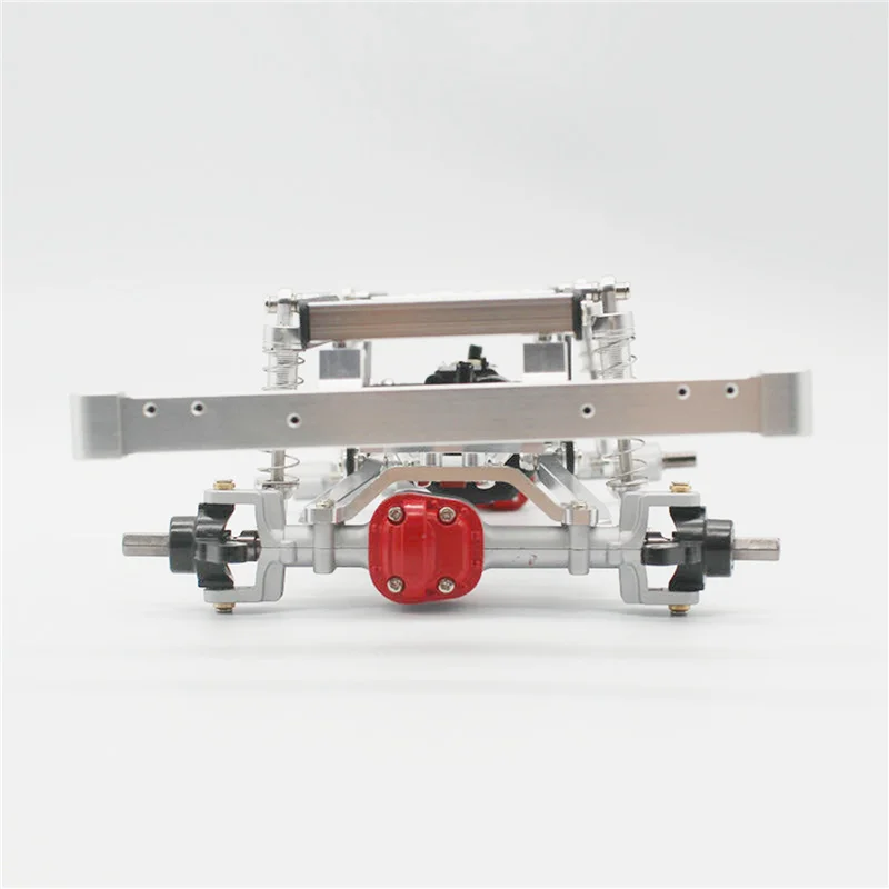 AS96-3X для MN D90 D91 D96 MN99S 1/12 детали для обновления радиоуправляемого автомобиля, металлическое основание тяги, сиденье и кронштейн сервопривода, серебро