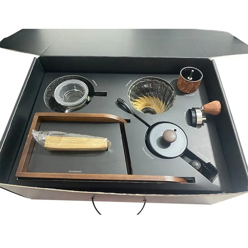 

Handmade coffee pot set sharing pot drip filter cup set portable home handmade brew