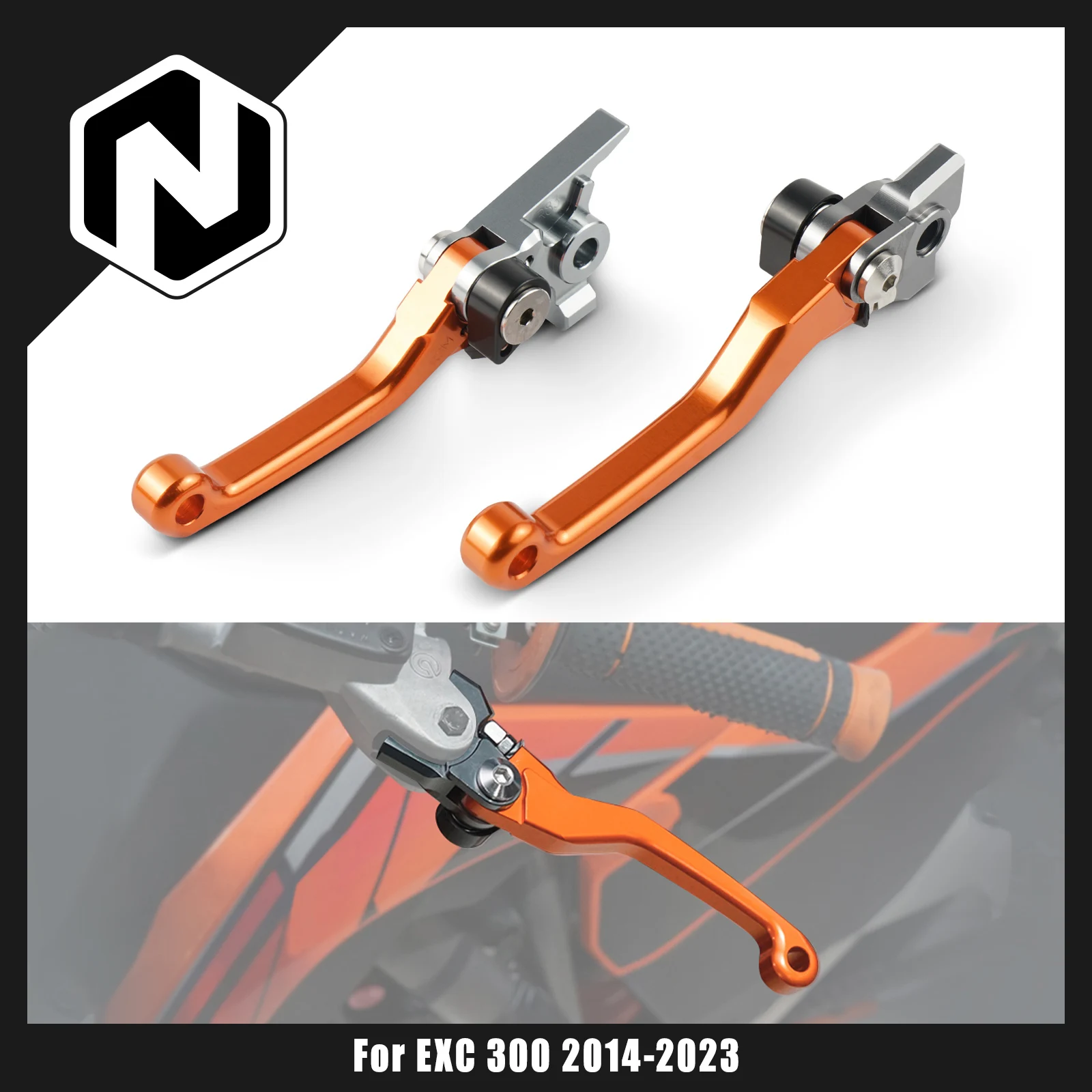 NICECNC For KTM 2014-2023 EXC 300 EXC250 EXCF 350 EXC 450 SX 125 SXF 250 SXF 450 XCW 300 Brake Clutch Lever For Husqvarna TE 300