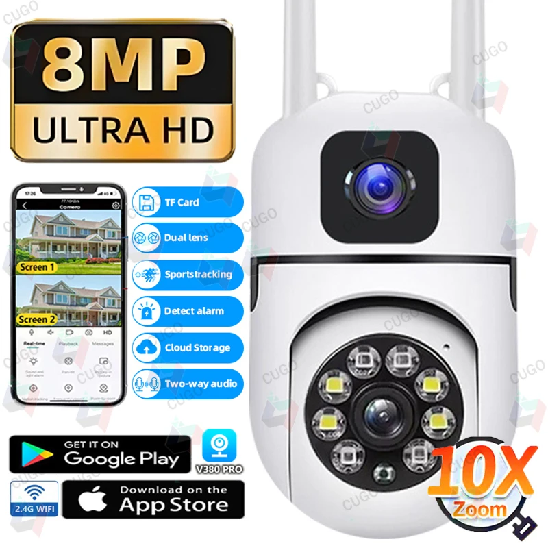 8MP Wifi Surveillan…