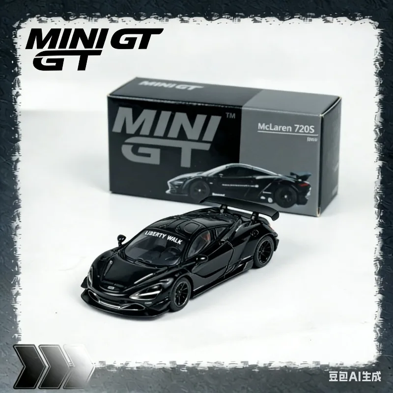 

MINI GT 1:64 McLaren 720S LB Widebody Modified Edition Alloy-Simulating Car Model, Boys' Toy, Adult Collection Decoration Item.