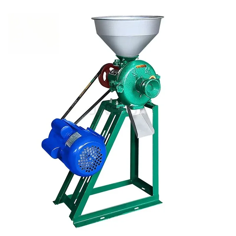 Household Commercial Wet and Dry Pulverizer Superfine Bean Curd Beating Machine Electric Small Rice Pulp Grinder