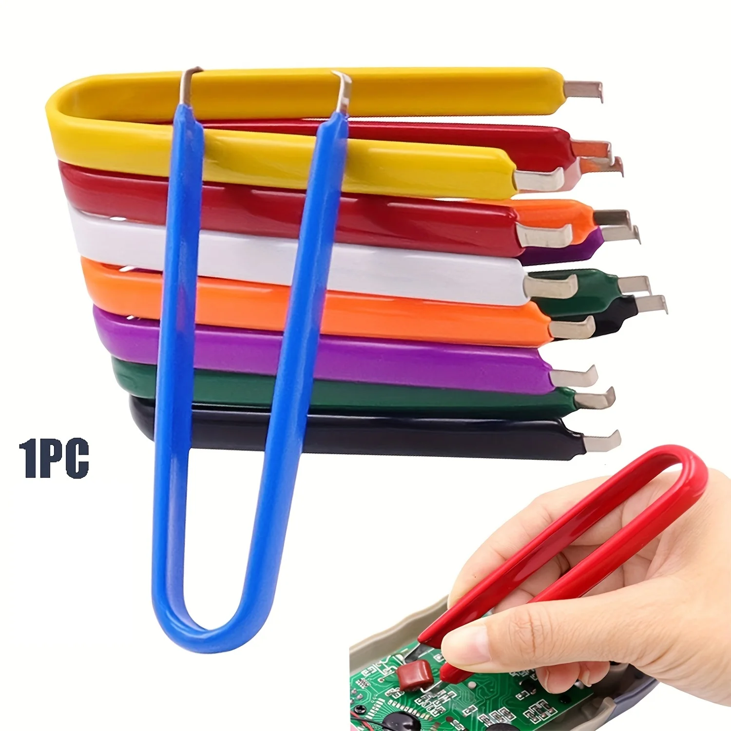 1PC Universal U-Shaped Clamp IC Extractor Component Grabber Integrated Block Remover Multi-Purpose Repair Disassembly Tool