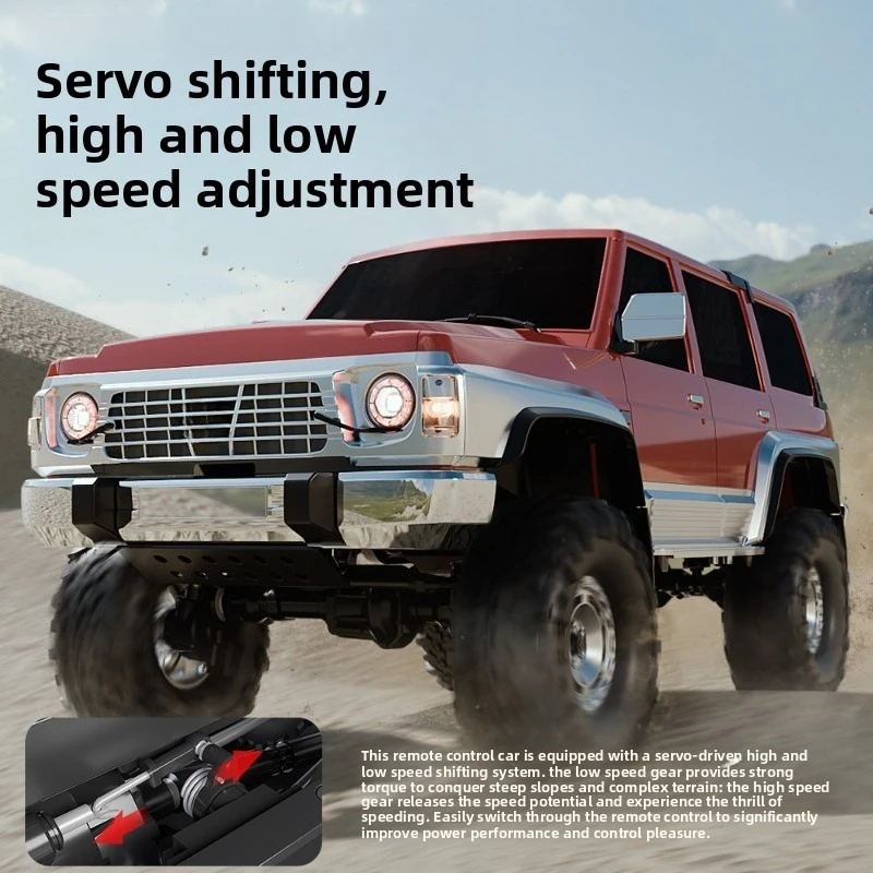 TuLe Y60 1/10 RC Crawler 4WD 2.4G Smart GPS Positioning Cool LED Lights High Speed Off Road Remote Control Toy Car Model